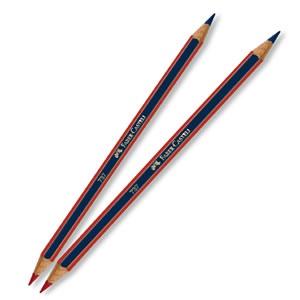Lápiz Bicolor Faber Castell Hexagonal 737