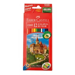 Lapices de Colores Faber Castell 12 Unidades