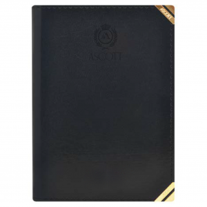 Agenda Ascott Presidente Clasica Negro<font color="red"; size= "2"><sup> (SA)<sup></font>