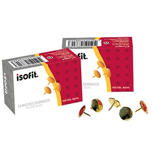 Chinches Dorado Isofit 100 Unidades<font color="red"; size= "2"><sup> (SA)<sup></font>