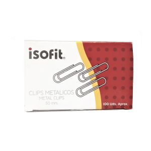 Clip Isofit 50mm Metal 100un	<font color="red"; size= "2"><sup> (SA)<sup></font>