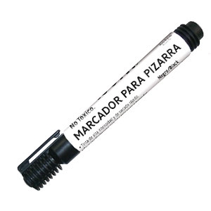 Marcador de Pizarra Isofit  Punta Redonda Negro