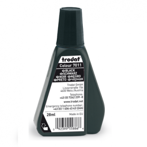 Tinta Trodat P/Tampon 7011 Negro 28ml