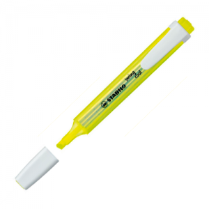 Destacador Stabilo Swing Cool Amarillo <font color="red"; size= "2"><sup> (Disponible solo en Punta Arenas)<sup></font>