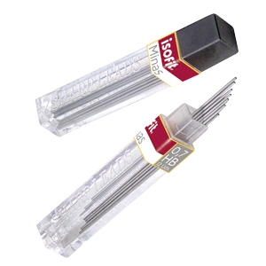 Minas Isofit Sharp 0.7mm 2B<font color="red"; size= "2"><sup> (Disponible solo en Punta Arenas)<sup></font>