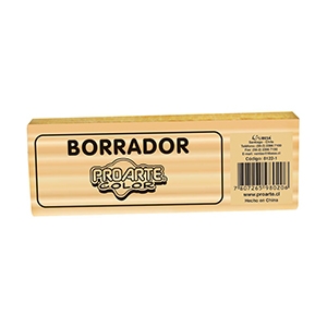 Borrador Proarte Madera para Pizarra<font color="red"; size= "2"><sup> (SA)<sup></font>