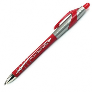 Lápiz Pasta Paper Mate Flex Grip 1.4 Rojo <font color="red"; size= "2"><sup> (SA)<sup></font>