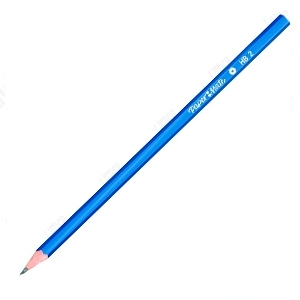 Lapiz Grafito Paper Mate Triangular Azul HB Nº2