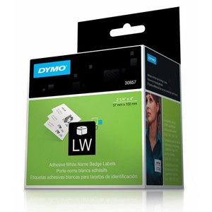 Etiqueta Dymo para Nombre y Logos 57x102mm, 250 etiquetas