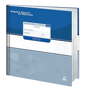 Libro Buho Registro de Matricula Ed. Basica / Ed. Media