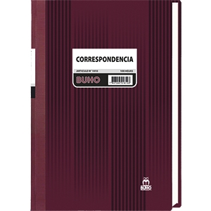 Libro Correspondencia Buho 100 Hjs