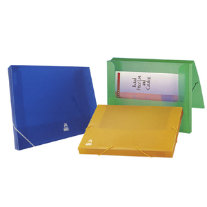 Carpeta Buho Caja con Elástico Oficio Color