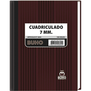 Libro Empastado Buho Matematica 100 Hjs