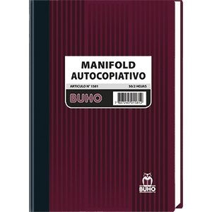 Manifold Autocopiativo Duplicado Buho