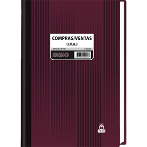 Libro Compra/Venta IVA Art.161 50 Hjs